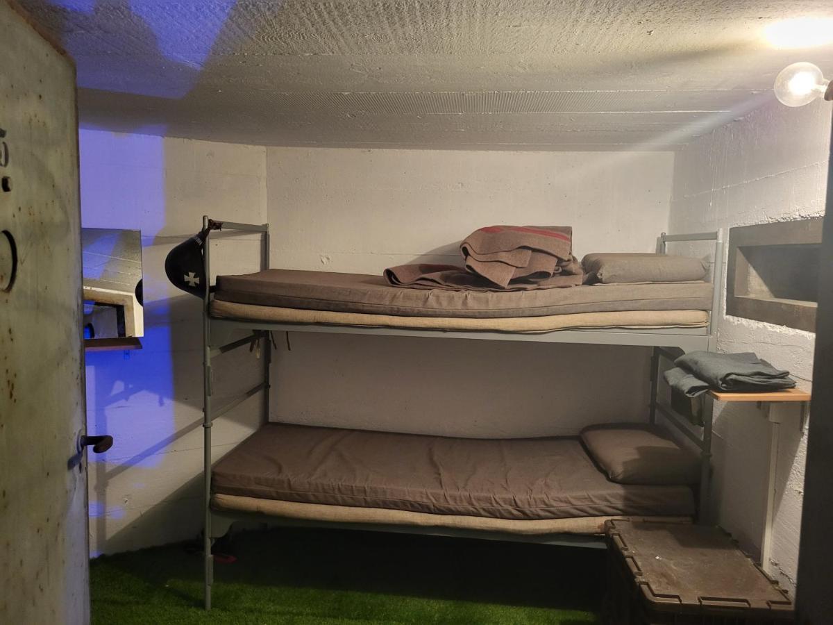 Swiss Army Camping Night / Militaerbunker St. Margrethen Extérieur photo